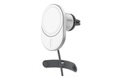 Telefon - Adapter i Ladowarka - Belkin BoostCharge Pro Magnetic Wireless Car Charger with Qi2 15W - WIC008BTGR-NCV2