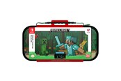 Akcesoria dla graczy - PDP Travel Case Plus GLOW - Minecraft Forest Battle - Miscellaneous Bag - Nintendo Switch - 0708056073268