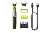 Trymer do włosów - Philips OneBlade 360 QP2834 - trimmer - lime green/charcoal grey - QP2834/23