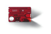 Akcesoria do biura - Victorinox SwissCard Lite - Red Transparent - V-0.73 00.T