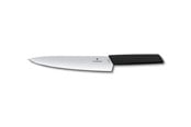 Przybory kuchenne - Victorinox Swiss Modern Carving Knife black 22 cm - V-6.90 13.22B