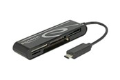Karta pamieci - adapter i czytniki kart - DeLOCK USB 2.0 Card Reader USB Type-C male 5 Slots - 91739