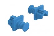 Akcesoria sieciowe - DeLOCK Dust Cover for RJ45 Jack - Blue - 86509