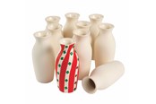 Kreatywne gry - Colorations - Decorate your own Ceramic Vase Set of 12 - CHMINIVA