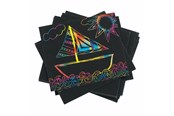Kreatywne gry - Colorations - Scratch Card Rainbow Colors Set of 100 - CHSDBOAR