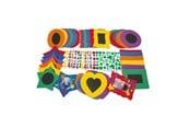 Kreatywne gry - Colorations Foam Photo Frames with Self-Adhesive Foam Stickers 36 pieces - EVAFK