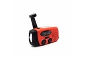 Radio DAB i budzik - DENVER SCR-2005 - Emergency Radio - Solar - Dynamo - 2000 mAh Powerbank - FM - SCR-2005