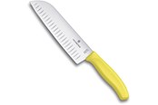 Przybory kuchenne - Victorinox Swiss Classic Santoku Knife - 17 cm - Yellow - V-6.85 26.17L8B