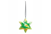 Kreatywne gry - Colorations Decorate your own Christmas Star Pendant Set of 12 pieces - 27EN03
