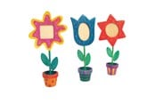 Kreatywne gry - Colorations - Wooden Flower Pot Photo Frame Set of 12 - CHFLFRM