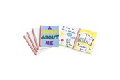 Kreatywne gry - Colorations - Blank Notebook with White Cover Set of 24 - SMNOTE