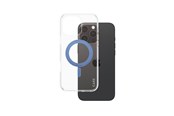 Telefon - Pokrowiec i etui - CARE by PanzerGlass Feature Case Transparent w. Blue Kickstand & MagSafe iPhone 16 Pro Max - PANZER1319