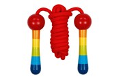 Zabawki na zewnatrz - Goki - Wooden Jump Rope Rainbow 200cm - 63887