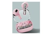 Słuchawki, zestaw słuchawkowy - STREETZ T150 - true wireless earphones with mic - T150-PNK
