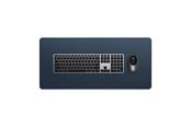 Akcesoria dla myszy i klawiatury - Satechi Vegan-Leather Premium Desk Mat - Blue - ST-LPDMB