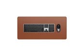 Akcesoria dla myszy i klawiatury - Satechi Vegan-Leather Premium Desk Mat - Brown - ST-LPDMN