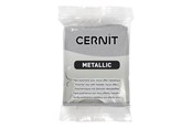 Klocki konstrukcyjne - Creativ Company Cernit Modeling Clay Silver 56 grams - 78123