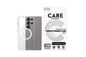 Telefon - Pokrowiec i etui - CARE by PanzerGlass Flagship Case Transparent Urban Combat w. White QI Compatible Samsung Galaxy S25 Ultra - CRRFUWQG38488