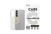 Telefon - Pokrowiec i etui - CARE by PanzerGlass Flagship Case Transparent Urban Combat w. Chardonnay QI Compatible Samsung Galaxy S25+ - CRRFUOCG37942