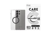 Telefon - Pokrowiec i etui - CARE by PanzerGlass Flagship Case Transparent Urban Combat w. Black QI Compatible Samsung Galaxy S25 Ultra - CRRFUBQG38488