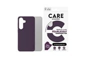 Telefon - Pokrowiec i etui - CARE by PanzerGlass Fashionable Case Plum Purple w. QI Compatible Samsung Galaxy S25 - CRRFCTQG38388