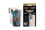 Telefon - szklo ochronne - CARE by PanzerGlass Flagship 3-in-1 Privacy Bundle Samsung Galaxy S25 - CRRCHPUG38388