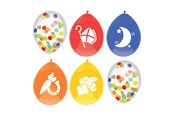 Zabawki - Haza Witbaard - Balloon mix Saint Nicholas 6 pcs. - 447735