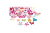 Artykuly Artystyczne & Rzemieslnicze - Colorations - Shiny Fabric Shapes 500pcs. - CHSHINYF