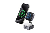 Telefon - Adapter i Ladowarka - UGREEN 2-in-1 Qi2 Magnetic Foldable Charging Station (No AC Adapter) - 35316-UG