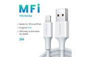 Kabel USB - UGREEN USB-A <-> Lightning - 2m - Biały - 20730-UG
