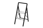 Narzedzia - Home>it 2-rung step ladder height 89 cm H89 x W41 x thickness ONLY 4.8 cm - 58722