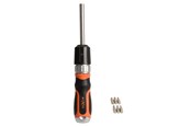 Narzedzia reczne  - Boxer ratchet screwdriver with 6 bits - 31495