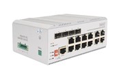 Switch - DIGITUS - switch - industrial L2 - 8 ports - Managed - DN-651139