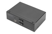 Przełącznik KVM - DIGITUS - KVM / audio switch - 2 ports - DS-12851