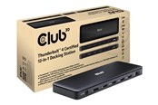 Stacja dokujaca - Club 3D 12-in-1 - docking station - USB-C / USB4 / Thunderbolt 3 / Thunderbolt 4 - 2 x HDMI DP Thunderbolt 4 - 2.5GbE - CSV-1582