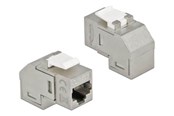 Akcesoria sieciowe - DeLOCK Keystone Module RJ45 Jack to RJ45 Jack - 86997