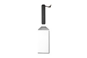 Grill i akcesoria grillowe - cozze grill spatula 42 cm stainless steel - 90309