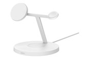 Telefon - Adapter i Ładowarka - Belkin BOOSTCHARGE PRO 3-in-1 Qi2 15w Wireless Charger W AW White - WIZ032KQWH