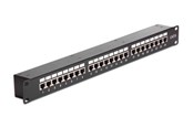 Akcesoria sieciowe - DeLOCK 19" Coupler Patch Panel 24-Port Cat.6 - 43295