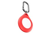Telefon - Inne akcesoria - KeyBudz Secure Dock for AirTag  2-pack - Red - AT_S2_RED