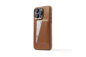 Telefon - Pokrowiec i etui - Mujjo iPhone 15 Pro Max Wallet Leather Case - Tan - MUJJO-CL-042-TN