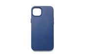 Telefon - Pokrowiec i etui - Mujjo Full Leather Case with MagSafe for iPhone 14/15 Plus - Monaco Blue - MUJJO-CL-025-BL