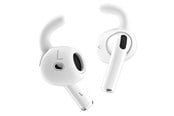 Sluchawki, zestaw sluchawkowy - KeyBudz Earbuddyz for Airpods 4th Gen - White - AP4_S4_WHT