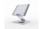 Akcesoria komputerowe - Gembird Rotating notebook riser stand spacegrey - NBS-DR1-01
