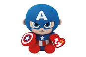 Plusz - Ty Beanie Captain America 15cm - 2011001