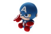 Plusz - Ty Beanie Babies Marvel Captain America Soft 15cm - 2012366