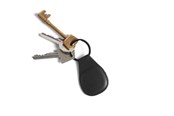 Telefon - Inne akcesoria - Mujjo Canopy Keychain for AirTag - Black - MUJJO-KY-001-BK