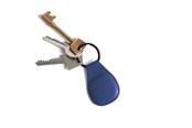 Telefon - Inne akcesoria - Mujjo Canopy Keychain for AirTag - Monaco Blue - MUJJO-KY-001-BL