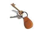 Telefon - Inne akcesoria - Mujjo Canopy Keychain for AirTag - Tan - MUJJO-KY-001-TN