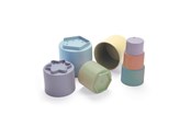 Zabawki dla niemowlat - Dantoy Fairytale - Building Cups - 7 Pcs - 5416
